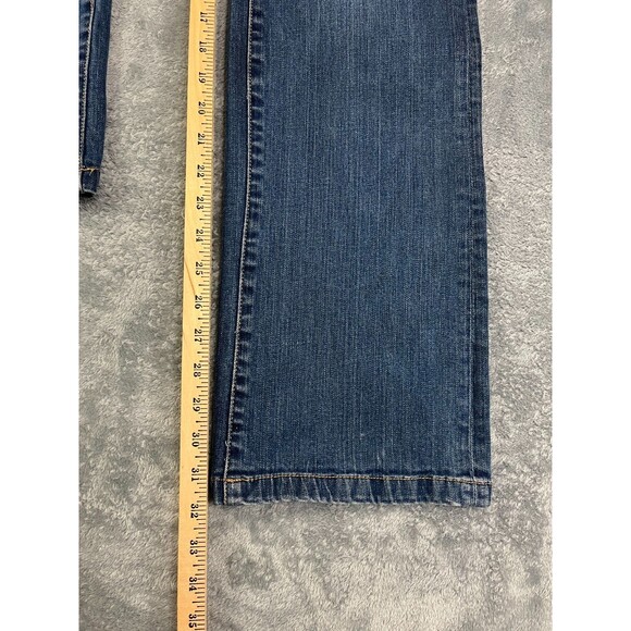 Converse One Star Jeans Women's Size 14 Mid-Rise Bootcut Stretch Blue Denim - Picture 9 of 13